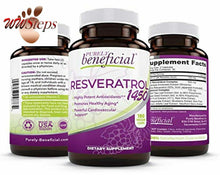 將圖片載入圖庫檢視器 RESVERATROL1450-90day Supply, 1450mg per Serving of Potent Antioxidants &amp; Trans-
