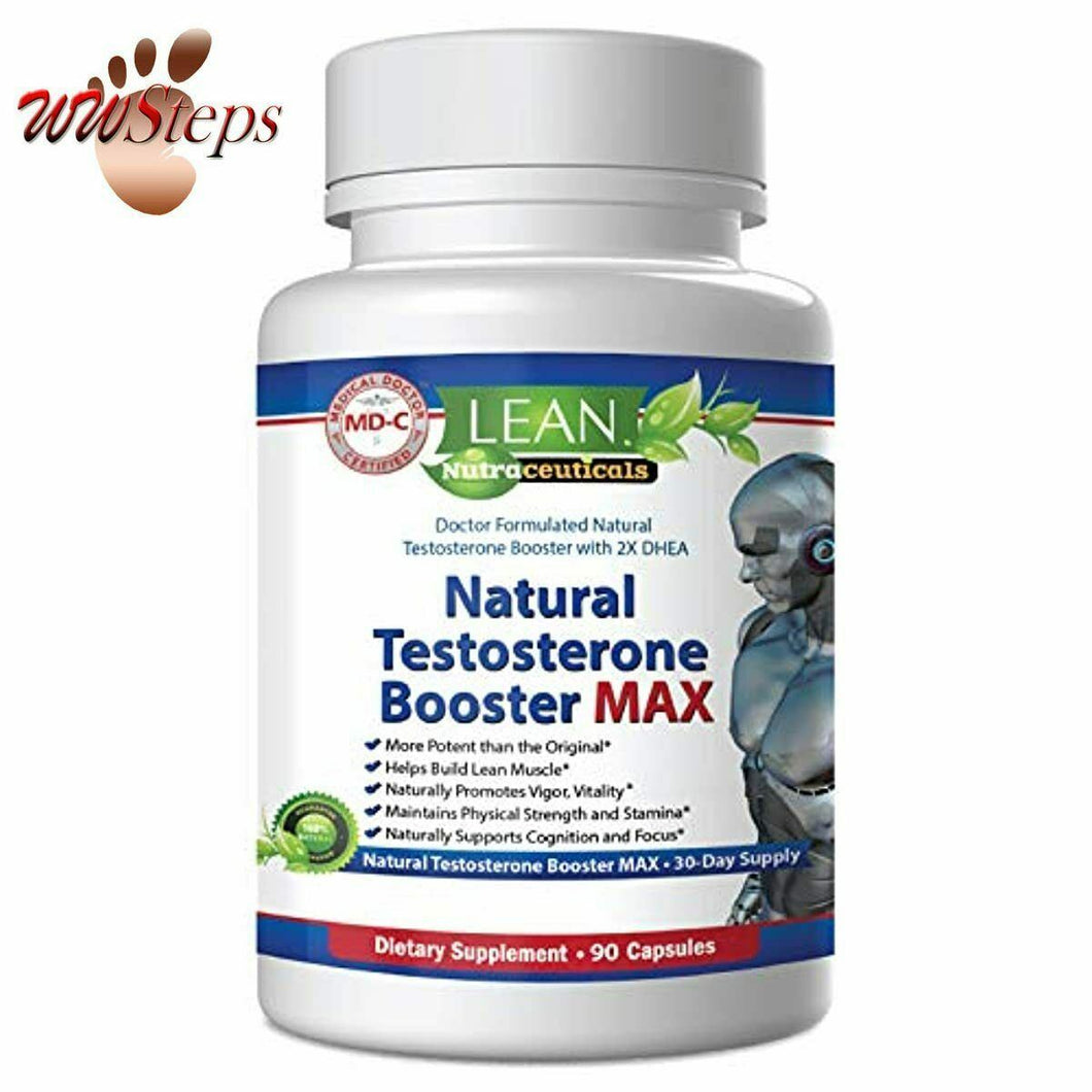 Lean Nutraceuticals Md Certified Testosterone Booster for Men Max Natural Active