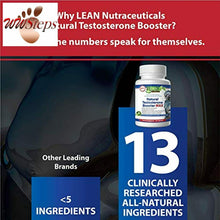 Load image into Gallery viewer, Lean Nutraceuticals Md Certified Testosterone Booster for Men Max Natural Active

