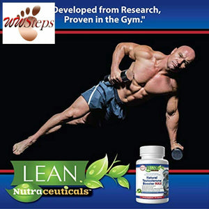 Lean Nutraceuticals Md Certified Testosterone Booster for Men Max Natural Active