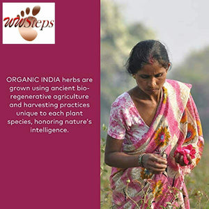 Organic India Ashwagandha Herbal Supplement - Stress Response Support, Vegan, Gl