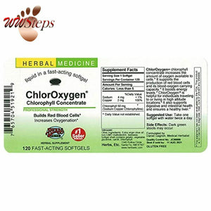 Chloroxygen® Chlorophyll Concentrate: 120-Count Softgels