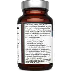 Quality of Life Premium Kinoko Platinum AHCC for Immune Support 750mg 60 Caps