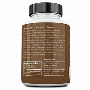 Ancestral Supplements Kidney (High in Selenium, B12, DAO) 500 mg 180 Caps