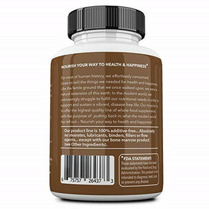 Ancestral Supplements Kidney (High in Selenium, B12, DAO) 500 mg 180 Caps