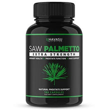 Load image into Gallery viewer, Havasu Nutrition Saw Palmetto Prostate Health, Hair Loss, DHT Blocker 100 Caps
