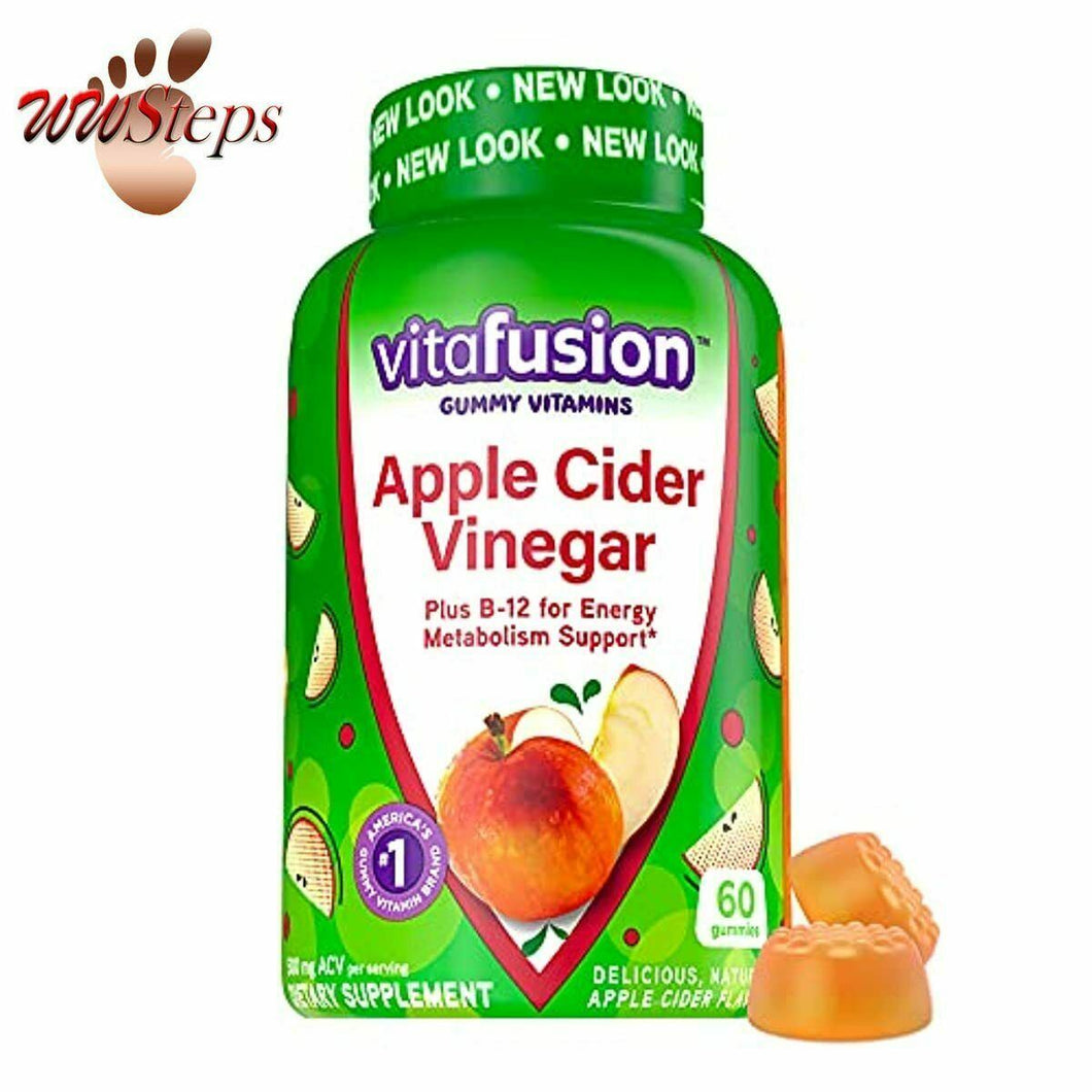 Vitafusion Apple Cider Vinegar Gummy Vitamins, 500mg Apple Cider Vinegar per ser