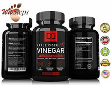 Load image into Gallery viewer, (1500mg) Apple Cider Vinegar Capsules with Garcinia Cambogia Cayenne Pepper Weig
