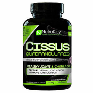 Nutrakey Cissus Quadrangularis for Healthy Joint and Cartilage 1600mg 120 Caps