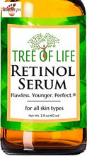Load image into Gallery viewer, Tree of Life Retinol Serum for Face Wrinkles | Renewing Facial Serum with Botani
