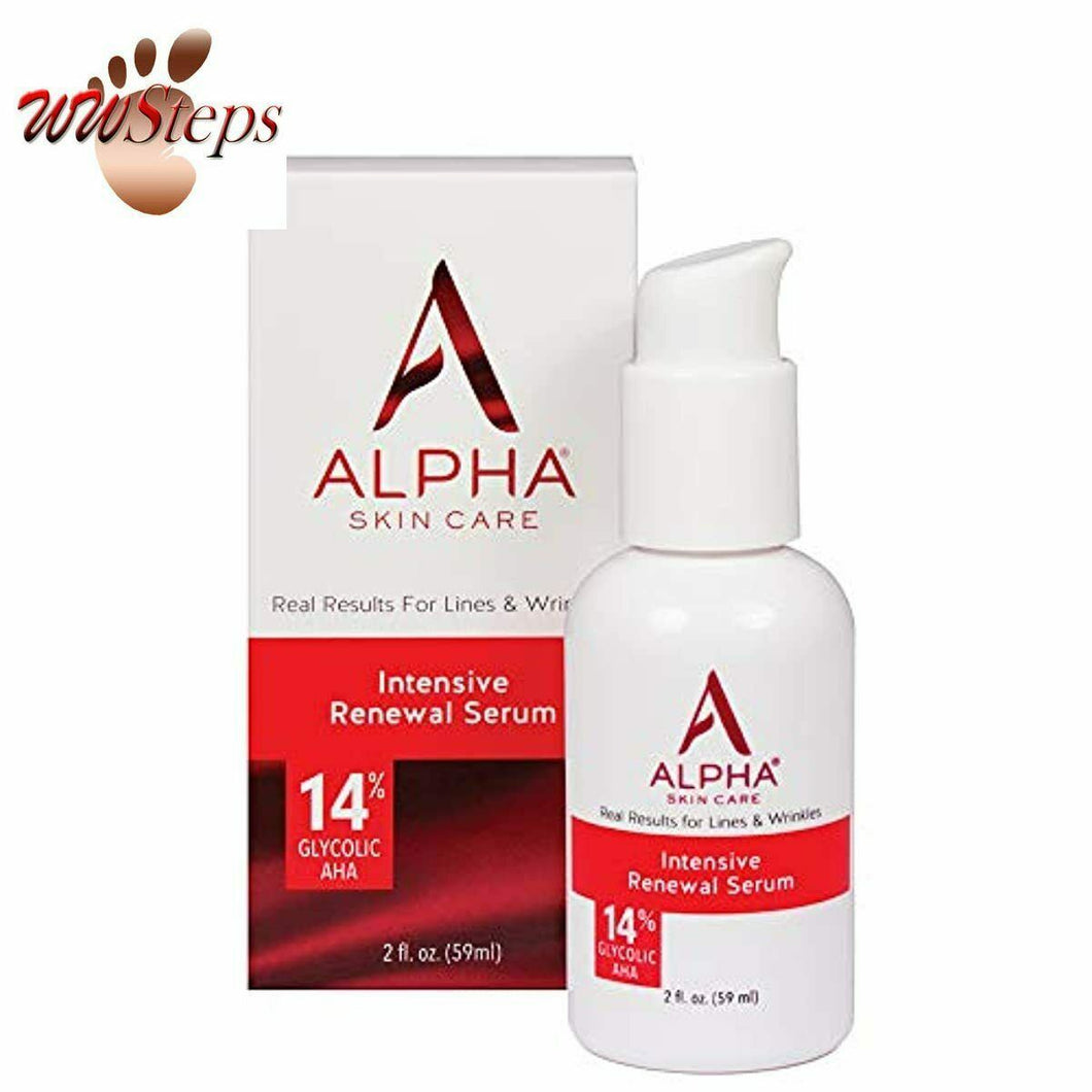 Alpha Skin Care Intensive Renewal Serum | Anti-Aging Formula | 14% Glycolic Alph