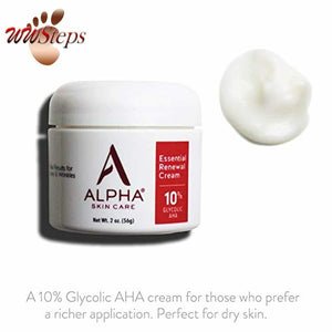 Alpha Skin Care Essential Renewal Cream | Anti-Aging Formula | 10% Glycolic Alph