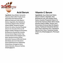 Load image into Gallery viewer, Anti Aging Serums - Vitamin C Serum and Hyaluronic Acid Serum 2-Pack Set (1 of e
