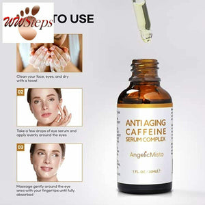 Anti Aging Caffeine Eye Serum Complex for Eye and Face - with Green Tea Catechin