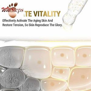 24K Gold Anti Aging Face Serum Moisturizer Enriched with Vitamin C Serum, Hyalur
