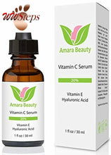 Load image into Gallery viewer, Vitamin C Serum for Face 20% with Hyaluronic Acid &amp; Vitamin E, 1 fl. oz.
