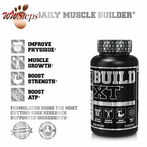 Build-XT Muscle Builder - Daily Muscle Building Supplement for Muscle Growth and