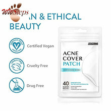 Load image into Gallery viewer, Avarelle Acne Pimple Patch (40 Count) Absorbing Hydrocolloid Spot Treatment with
