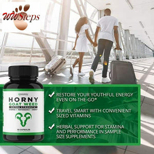 Extra Strength Horny Goat Extract with Muira Puama, Maca Root, L Arginine, Trib