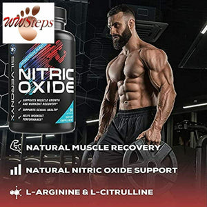 Extra Strength Nitric Oxide Supplement L Arginine 3X Strength - Citrulline Malat