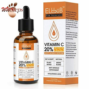 Premium 20% Vitamin C Serum For Face with Hyaluronic Acid, Retinol & Amino Acids