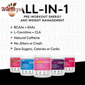 RSP AminoLean - All-in-One Pre Workout, Amino Energy, Weight Management Suppleme