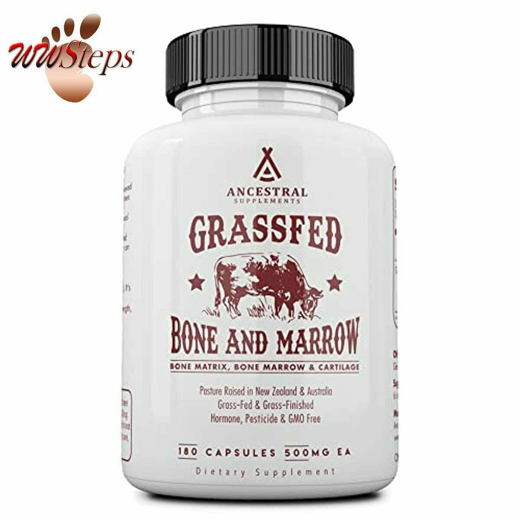 Ancestral Supplements Grass Fed Bone and Marrow — Whole Bone Extract (Bone, Ma