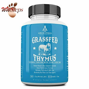 Ancestral Supplements Grass Fed Thymus Extract (Glandular) — Supports Immune,