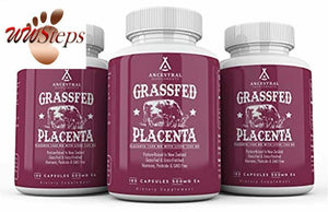 Ancestral Supplements Grass Fed Placenta (with Liver) — After Birth, Nursing,
