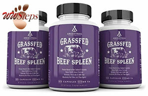 Ancestral Supplements Grass Fed Beef Spleen (Desiccated) — Immune, Allergy, Ir
