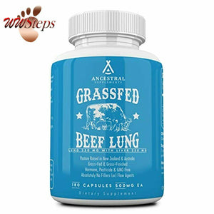 Ancestral Supplements Beef Lung (with Liver) — Supports Lung, Respiratory, Vas
