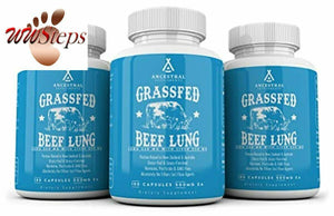 Ancestral Supplements Beef Lung (with Liver) — Supports Lung, Respiratory, Vas