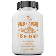 Load image into Gallery viewer, Ancestral Supplements Wild Caught Fish Eggs Supports Brain, Heart 180 Caps
