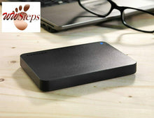 Carica l&#39;immagine nel visualizzatore di Gallery, Toshiba Canvio Basics 2TB Portable External Hard Drive USB 3.0, Black - HDTB420X
