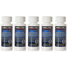 Load image into Gallery viewer, 5 x Kirkland Minoxidil 5% Solution Hair Loss Regrowth Treatment 2 oz NO Dropper
