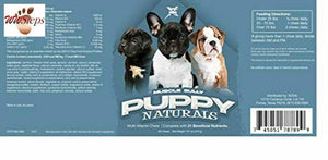Muscle Bully Puppy Naturals (60 Serving) - A Healthy Nutritional Formula for Gro