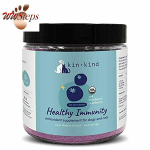 kin+kind Dog Supplement Powder - Cranberry Supplement for Dogs and Cats for Heal